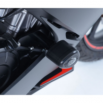 view R&G CP0419BL Aero Crash Protectors, Black for Honda CBR250RR (2017-)