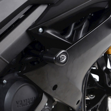 view R&G CP0461BL Aero Crash Protectors, Black for Yamaha YZF-R125 (2019-2020)