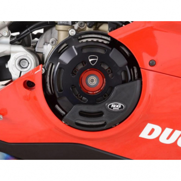 view R&G ECS0149BK RHS Engine Case Slider, Black for Ducati Panigale V4 (2019-)