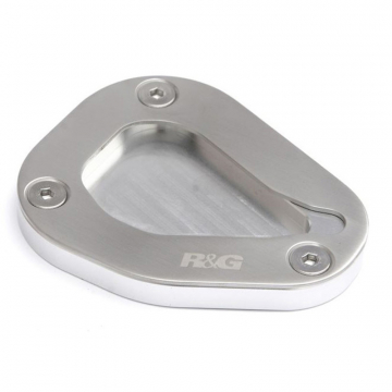 view R&G PKS0143SI Kickstand Shoe, Silver for BMW G310R (2020-)