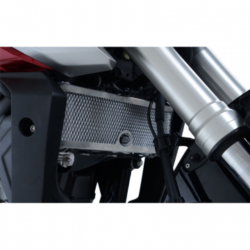 view R&G RAD0235TI Radiator Guard, Titanium for Honda CB125R (2018-)