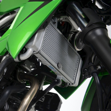 view R&G RAD0242GR Radiator Guard, Green for Kawasaki Ninja 125 / Z125 (2019-)