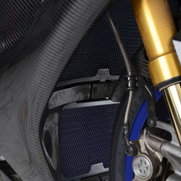 view R&G RAD0253RACINGTI Racing Radiator Guard, Titanium for Yamaha YZF-R1M (2020-)