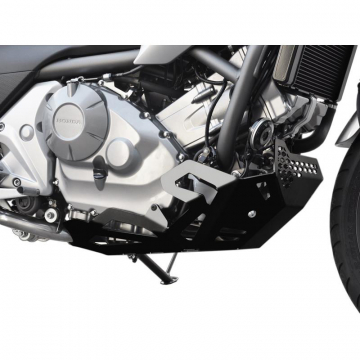 view Zieger 10001430 Skid Plate, Black for Honda NC700 S/X '12-'14 & 750S/X '14-'19