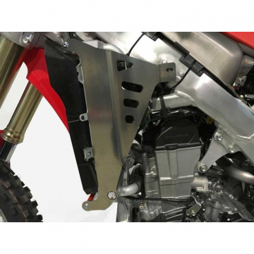 view AXP AX1417 Radiator Braces, Red for Honda CRF450R / CRF450RX '17-'20