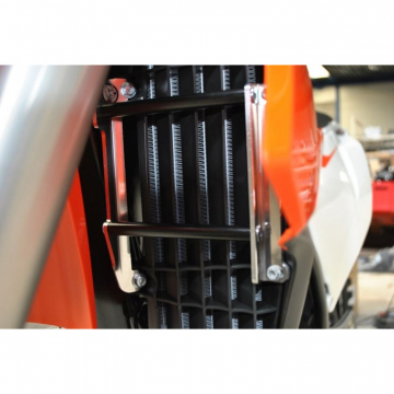 view AXP AX1449 Radiator Braces, Black for KTM and Husqvarna models