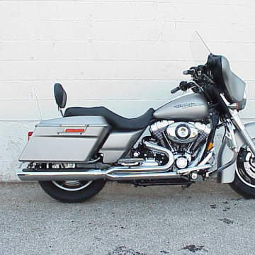 view D&D 502N-32 Fat Cat 2:1 Full Exhaust, Chrome for Harley Touring (1995-2008)