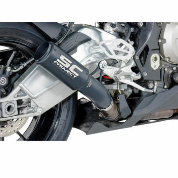 view SC-Project B20-36MB Black Edition CR-T Exhaust for BMW S1000RR (2015-2016)