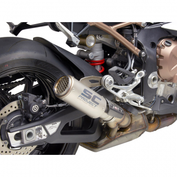 view SC-Project B33-50TR CR-T Slip-on Exhaust, Titanium for BMW S1000RR / M '20-