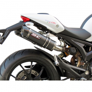 view SC-Project D04-28C GP-Tech Exhaust for Ducati Monster 696 / 796 / 1100 and 1100 S