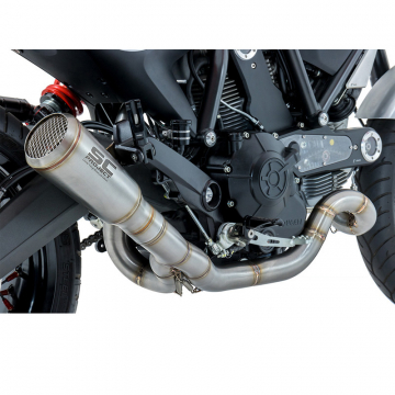 view SC-Project D16-CL42A Conic 2-1 Low Mount Full System Exhaust Scrambler 800 (2015-2016)