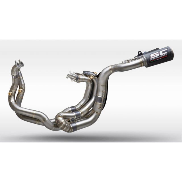 SC-Project D26A-SBK-R WSBK CR-T Race Full Exhaust, Carbon Ducati