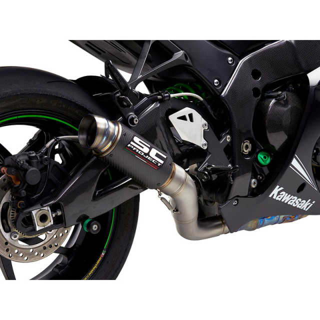 SC-Project K22-DET70 GP70-R Slip-on Exhaust for Kawasaki Ninja ZX