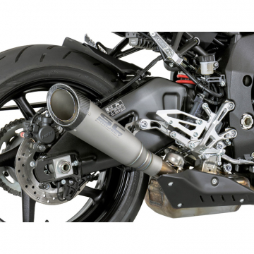 view SC-Project Y20-T41T S1 Slip-on Exhaust, Titanium for Yamaha FZ-10/MT-10 '16-'21