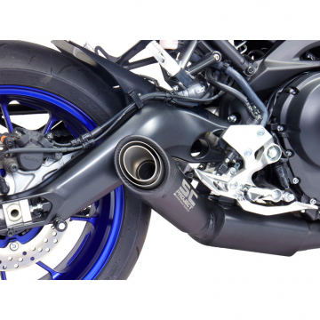 view SC-Project Y22-C41MB S1 Slip-on Exhaust, Black for Yamaha FZ-09/MT-09/XSR900