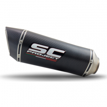 view SC-Project Y24-C93C SC1-R Full Exhaust, Carbon for Yamaha T-Max 530 (2017-2019)