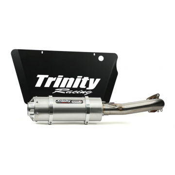 view Trinity TR-4171F-SS Stage 5 Stinger Exhaust, Brushed for Polaris RZR Turbo XP/XP4 '16-