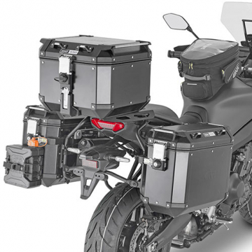 view Givi PLO2159CAM Outback Side Carriers for Yamaha Tracer 9 (2021-)