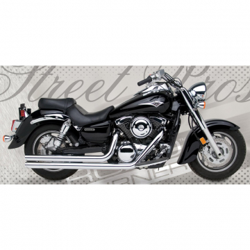 view Road Burner RB-01-8030 2.5in Street Pros Exhaust for Kawasaki Vulcan 1600A (2003-2008)