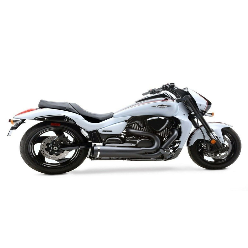 HARD-KROME 461b-6055 VPR Short 2 into1 Exhaust, Ceramic Black for ...