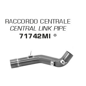 Arrow 71742MI Central Link Pipe for BMW F850GS '18-'20