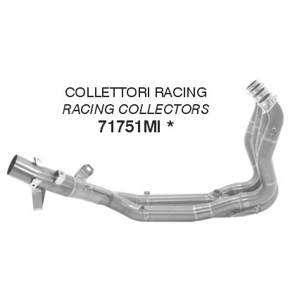 Arrow 71751MI Racing Exhaust Collector for BMW S1000XR '20