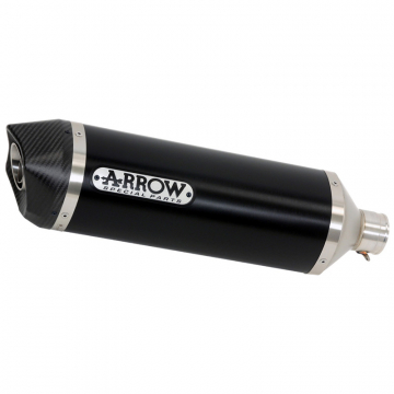 Arrow 71906AKN Race-Tech Slip-on Exhaust, Aluminum Dark for Aprilia RSV4 1100 Factory '19-'20