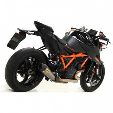 view Arrow 71916XKR X-Kone Slip-on Exhaust, Titanium for KTM 1290 Super Duke R '20-