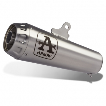 view Arrow 71940PRI Pro-Race Slip-on Exhaust, Nichrome for BMW R Ninet Scrambler (2021-)