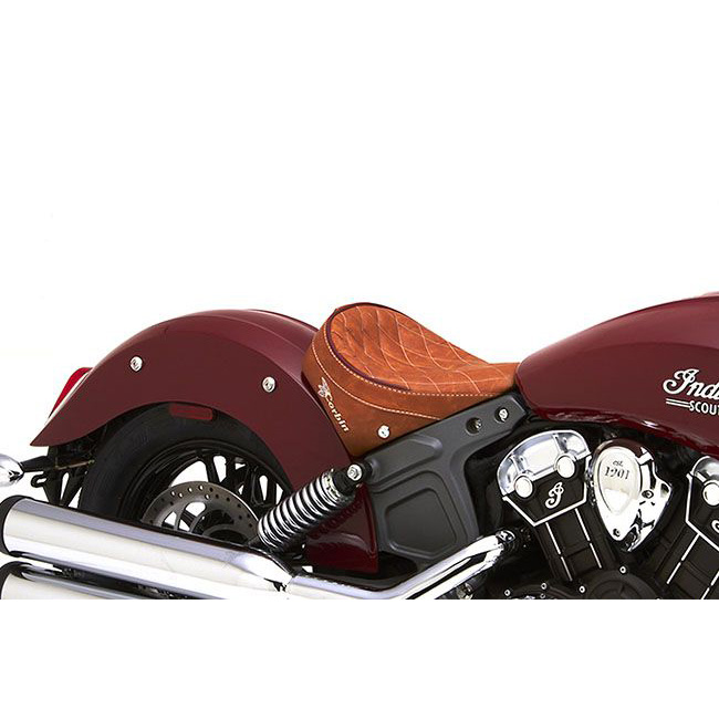 Corbin I-SCT-S-E Classic Solo Seat, Heated for Indian Scout / Sixty ...