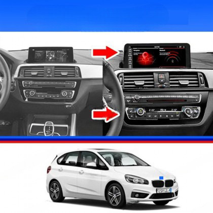 Pantalla 8.8 GPS BMW Serie 1 F20 F21 & BMW Serie 2 F22 F23 Android 12 4G  LTE TR3627 Modelo BMW CIC Procesador Octa core 8GB RAM 64GB ROM