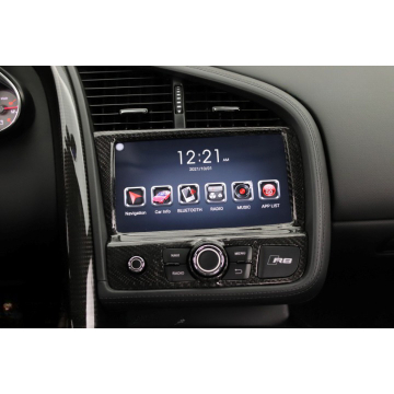 view DMP Android Touch Screen with Carbon Fiber Panel for Audi R8