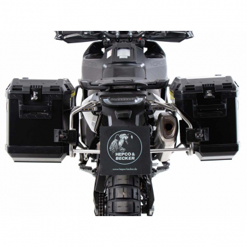 view Hepco & Becker 651.7634 00 22-01-40 Xplorer Cutout Side Carrier Kit, Black Norden 901 (2022-)