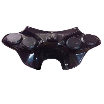 view Reckless Motorcycles Joker Batwing Fairing with Quad Speakers