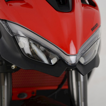 view R&G HLS0121CL Headlight Shields, Clear for Ducati Streetfighter V4 '20- / V2 '22-