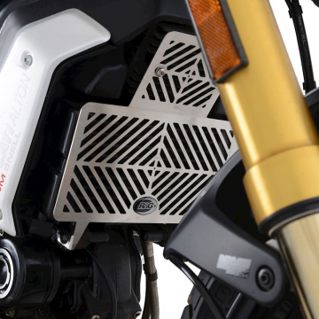 view R&G SRG0068SS Stainless Steel Radiator Guard for Ducati Scrambler 1100 (2018-)