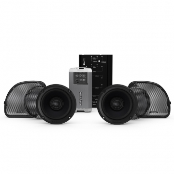 view Rockford Fosgate HD14RGSG-STAGE2 Audio Kit, 2 Speakers & Amp for Road / Street Glide '14-