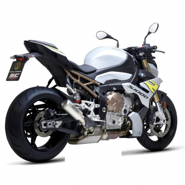 view SC-Project B39-50TR CR-T Slip-on Exhaust, Titanium for BMW S1000R '21-