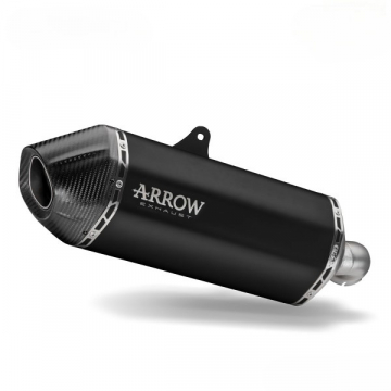 view Arrow 72503SKN Sonora Exhaust, Titanium Dark for Honda Africa Twin '16-'19 Adv. Sports '18-