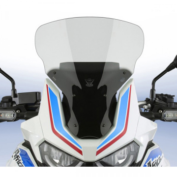 view National Cycle N20071 VStream Short Windscreen, Light Gray for CRF1100A Africa Twin '20-