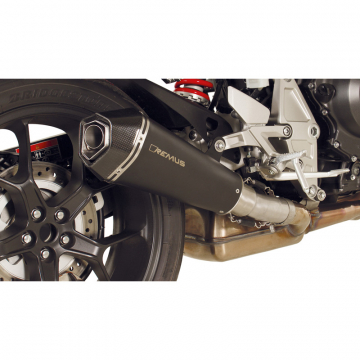 view Remus 056783 257118 Hypercone Slip-on Exhaust, Black for Honda CB1000R '18-