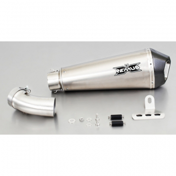 view Remus 056802 087514L Hypercone Slip-on Exhaust w/ Mid Pipe, Titanium for BMW R nineT '14-