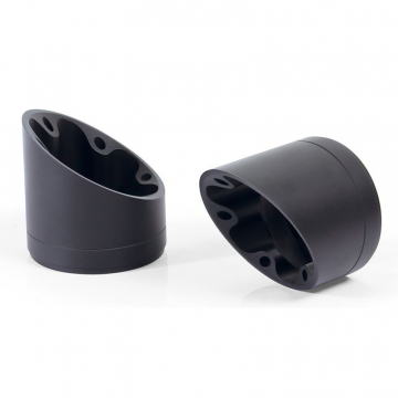 Remus EK63 Euro 5 Exhaust Slash Cut V1 End Caps, Black for BMW R18 '21-