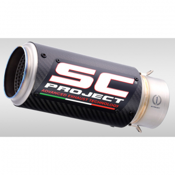 view SC-Project Y37-CDE38C CR-T Full System Exhaust for Yamaha MT-09/SP '21-