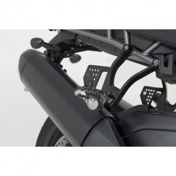 view Sw-Motech FRS.18.112.10100 EVO Passenger Footrest Kit, Black for Harley Pan America '21-