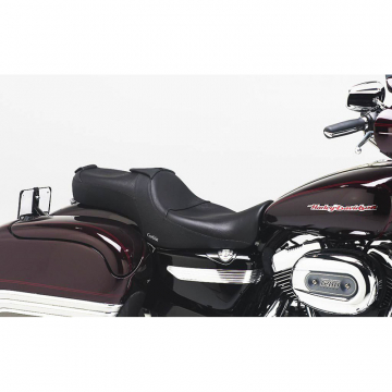 view Corbin HD-XL-CU-7-GL Gunfighter & Lady Seat for Harley Sportster(4.5 Gl Tank) '07-'19