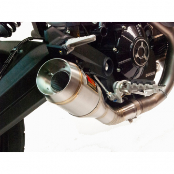 view Competition Werkes WDSCR4-S Slip-on Exhaust for Ducati Scrambler 1100 (2021-)
