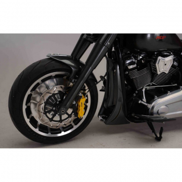 NLC ST-1040-3 Engine Spoiler, Black for Harley Softails (2018-)