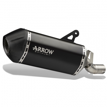 Arrow 72510SKN Sonora Slip-on Exhaust, Titanium Dark for BMW F850GS (2021-)
