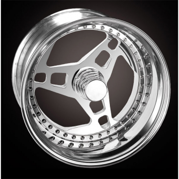 NLC WHEEL-TRIPLE-X-3 3 Piece Triple-X Motorcycle Wheel for Indian and Harley Davidson